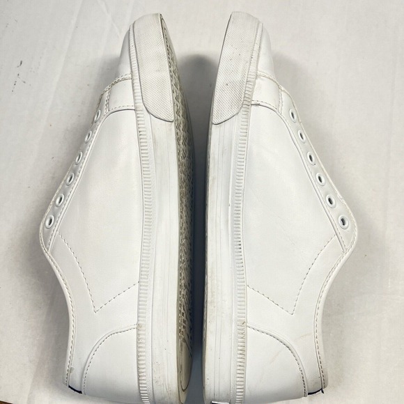 Tommy Hilfiger Women's 8 Twanni White Leather Preppy Sporty Nautical‎ - Picture 10 of 12